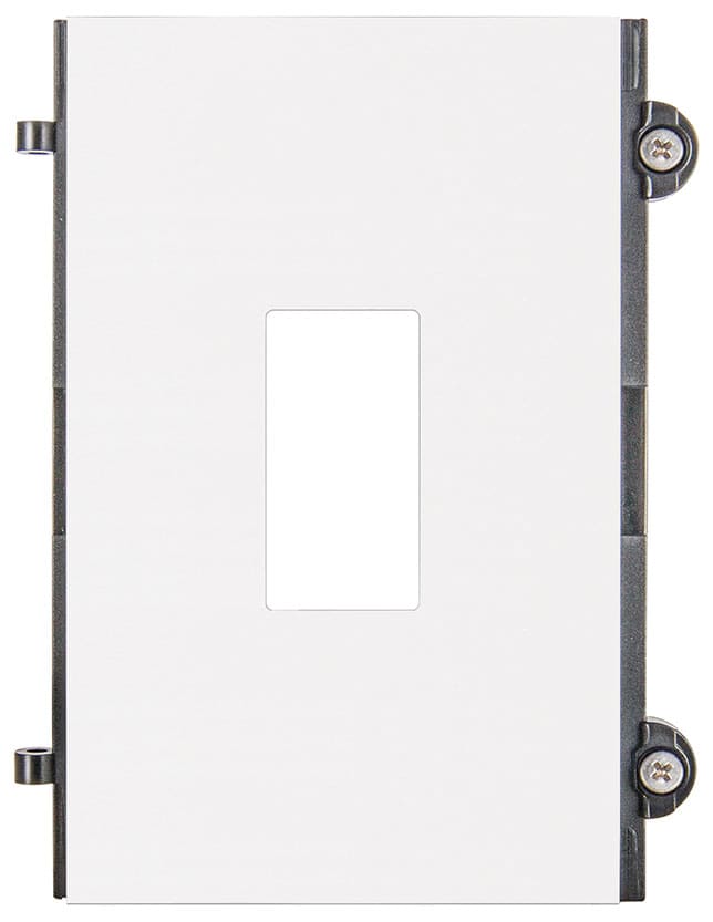 VIMAR - MOD.FRONT.LETTORE IMPRONTE PIXEL BIANCO