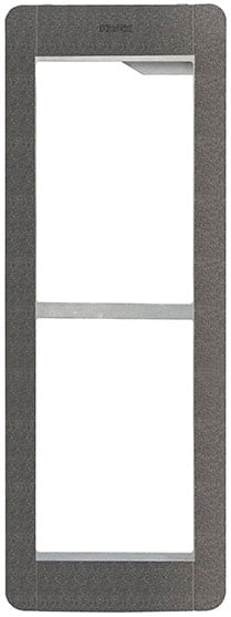 VIMAR - SUPPORTO+CORNICE 2M PIXEL ARDESIA