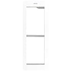 VIMAR - SUPPORTO+CORNICE 2M PIXEL BIANCO