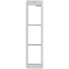VIMAR - SUPPORTO+CORNICE 3M PIXEL GRIGIO ANOD.