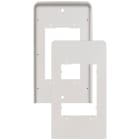 VIMAR - Adattatore Universale Bianco con Cornice Parapioggia per Targa Pixel 1 Modulo su Altre Scatole da Incasso