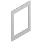 VIMAR - ADATTATORE PER PLACCA FLAT 1M ACCIAIO