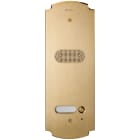 VIMAR - Placca Patavium Ottone Satinato 2F+ Audio 1 Pulsante 2 Moduli