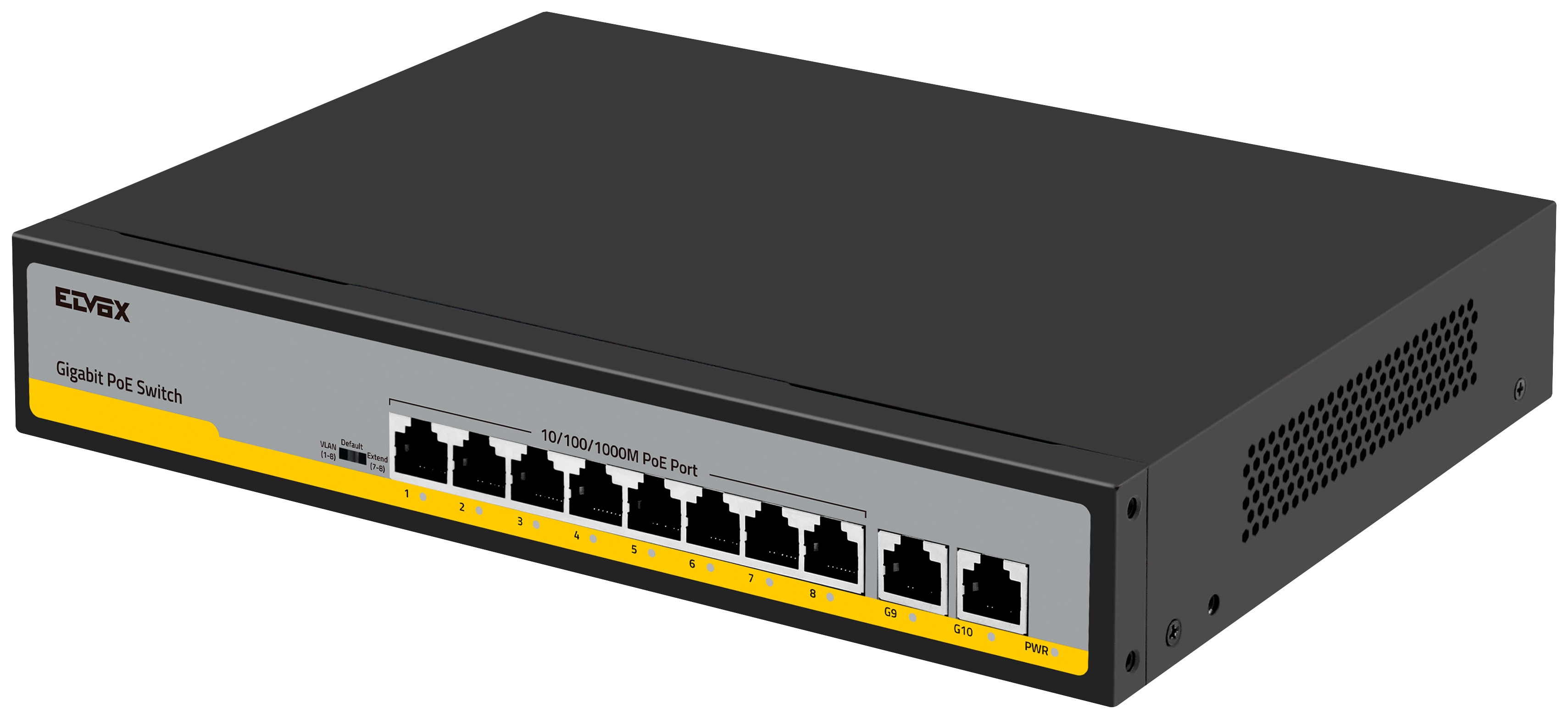 VIMAR - SWITCH GBIT 8 PORTE POE AT 2UPLINK