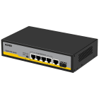 VIMAR - SWITCH GBIT 4 PORTE POE AT 1UPLINK 1SFP