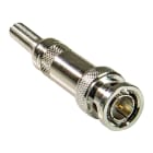VIMAR - Connettore Bnc Maschio Saldare Rg59 Cavo Coassiale Corpo Metallico Spirale Passacavo