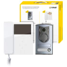 VIMAR - Kit Videocitofonico Due Fili Plus con Targa Serie 1300, Videocitofono Tab 4,3 e Alimentatore 40110