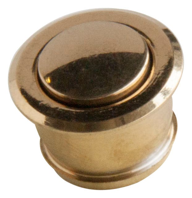 VIMAR - Pulsante Ribassato Ottone Targa Patavium - Per Targhe in Ottone con Stile Patavium