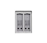 VIMAR - SCATOLA DA PARETE C/CORNICE 2 PLACCHE 2M