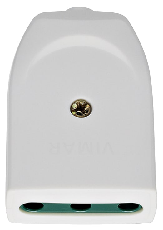 VIMAR - Presa Mobile Sicury 2P+T 16A Bianco - Standard Italiano Tipo P17