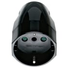 VIMAR - Presa Mobile Sicury 2P+T 16A Nero, Standard Italiano P30, Uscita Cavo Assiale