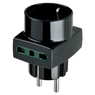 VIMAR - ADATTATORE MULT. S31+2P17/11+P30 NERO