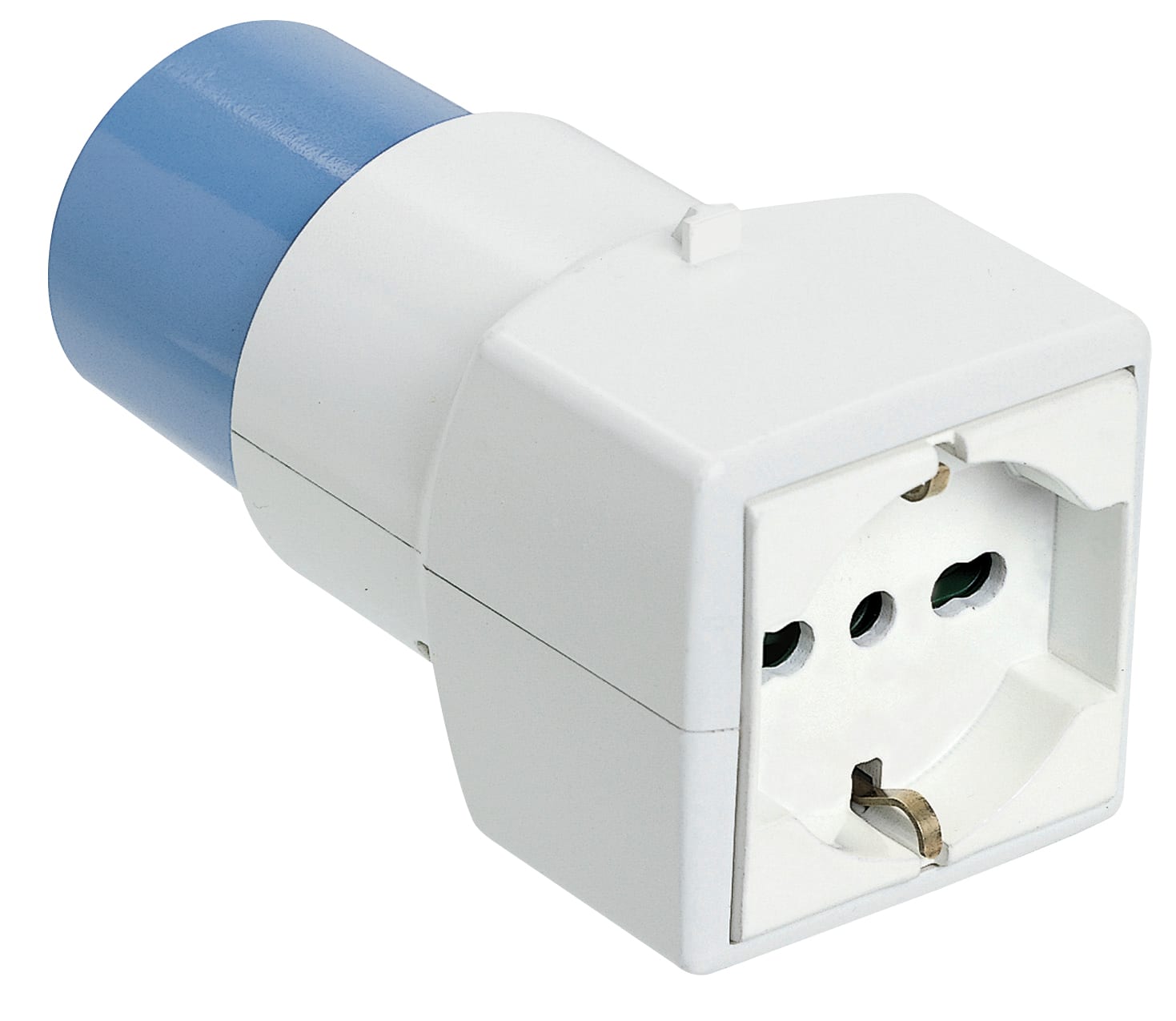 VIMAR - Adattatore Universale En 60309 Industriale-Civile 250V~ Spina 2P+T 16A 6H Sicury P40