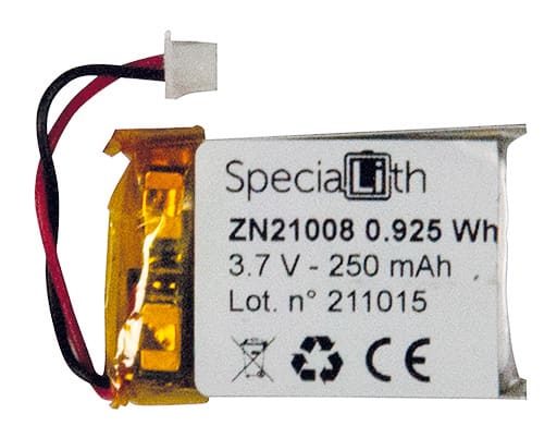 VIMAR - BATTERIA RICARICABILE LI-ION 3,7V 250MAH