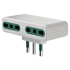 VIMAR - ADATTATORE MULT. S17+4P17/11 BIANCO
