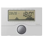 VIMAR - CRONOTERMOSTATO A BATT. PARETE SILVER