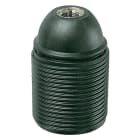 VIMAR - Portalampada E27 M10X1 Cm/Fil. Nero - Raccordo Vite Blocco Camicia Filettata Poliestere Rinforzato Vetro