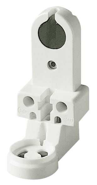 VIMAR - Portalampada Fluorescente G13 con Portastrt e Bottone Girevole