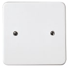VIMAR - Coperchio Quadrato 101x101mm con Griffe per Scatole Ø 75-85mm Urea Bianco