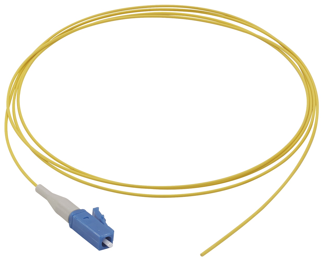 VIMAR - Pigtail Monomodale 9/125 LC OS2 - Cavo Fibra Ottica Monomodale 9/125 µm OS2 Simplex 2m