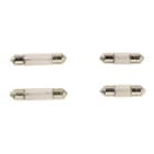 VIMAR - Lampada Siluro Incandescenza 12V 3W Bianco - Ø 7X31 Mm, Bulbo Ø 8X15 Mm