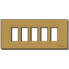 VIMAR - PLACCA 5M ALLUM. SCATTO BRONZO