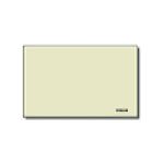 VIMAR - Copriscatola 3M Resina Scatto Avorio - Per Scatole Da Incasso Rettangolari Unificate 3 Moduli