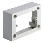 VIMAR - Scatola Parete 3 Moduli Profondità 40 mm Bianco Avorio Superfici Isolanti Metalliche Messe A Terra