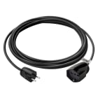 VIMAR - Prolunga Elettrica Universale 5 Metri 3 Conduttori 1mm² Spina 16A Presa Sicury 3680W - Nero