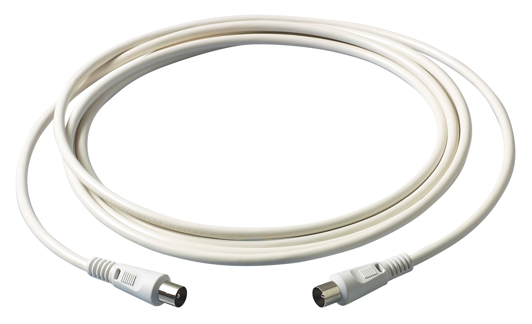 VIMAR - Cordone Prolungatore Coassiale TV 2 Metri Bianco Z75