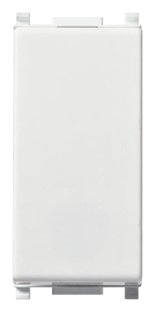 VIMAR - Deviatore 1P 16Ax Antibatterico Illuminabile Tasto Sostituibile Bianco Max 200 W Per Lampade Con Alimentatore Integrato