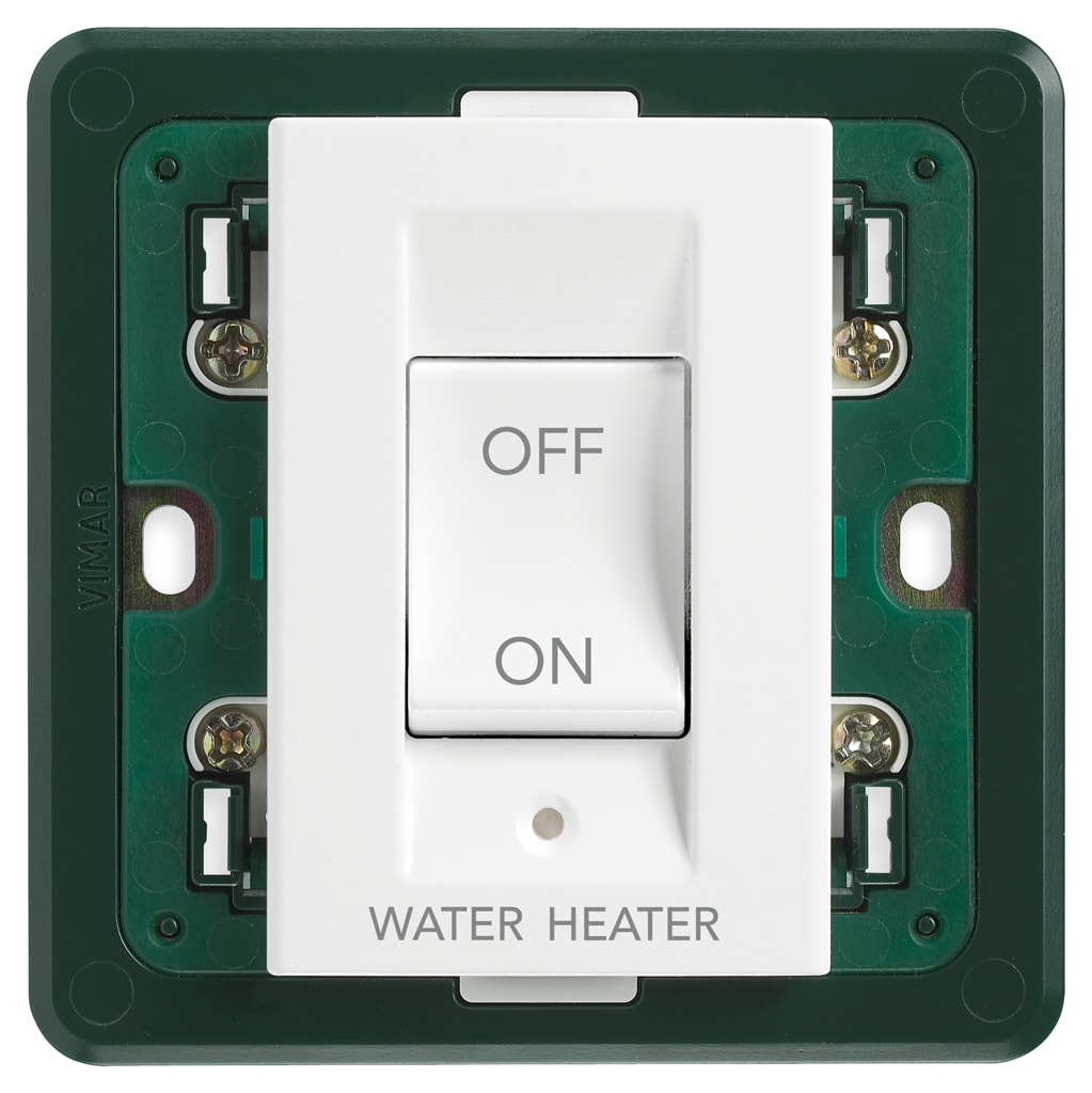 VIMAR - INTERRUTTORE 2P 32A WATER/HEATER BIANCO