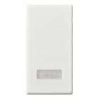 VIMAR - TASTO 1M + DIFFUSORE BIANCO