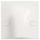 VIMAR - Uscita cavo con morsettiera 45A bianco 2P+T 250V~ supporto coperchio installazione scatole quadrate BS