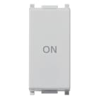 VIMAR - Pulsante 1P 10A Simbolo On Silver Contatto No + Nc 250V