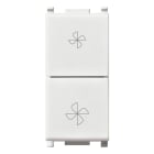 VIMAR - COMMUTATORE 2P 10AX FAN-COIL BIANCO