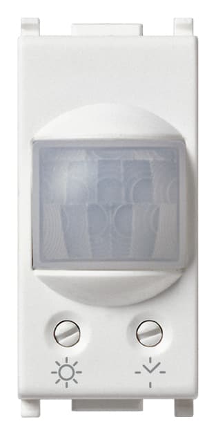 VIMAR - Interruttore con Sensore di Movimento e Temporizzazione Regolabile 230V Bianco
