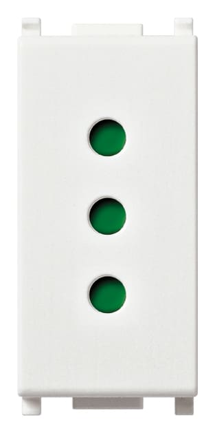 VIMAR - PRESA 2P+T 10A P11 BIANCO