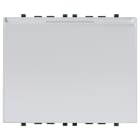 VIMAR - Interruttore Verticale Silver 2M Elettronico Uscita Relè 4A 250V Alimentazione 120-230V 50-60Hz Illuminazione Tasca Trimmer Tempo Spegnimento Moduli