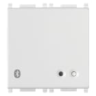 VIMAR - Amplificatore Stereo Bluetooth 4+4W Bianco con 2 Uscite Diffusori Sonori 8 Ohm, Ricevitore Incorporato, Ingresso Line In, Alimentazione 12Vdc