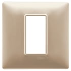 VIMAR - PLACCA 1M CHAMPAGNE OPACO