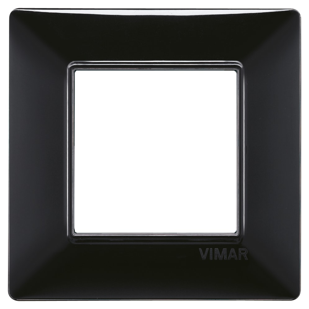 VIMAR - PLACCA 2M NERO