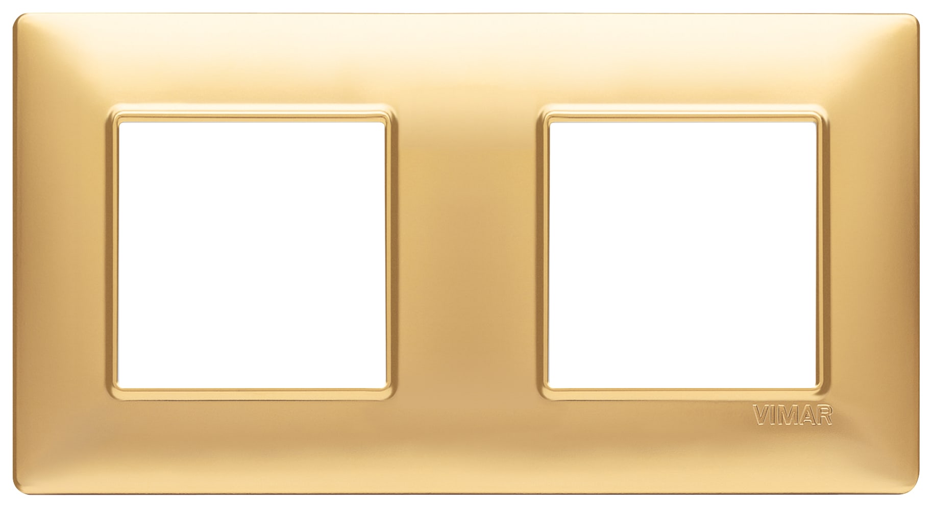 VIMAR - PLACCA 4M (2+2) INT71 ORO OPACO