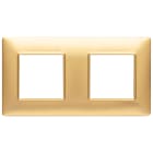 VIMAR - PLACCA 4M (2+2) INT71 ORO OPACO