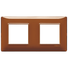 VIMAR - PLACCA 4M (2+2) INT71 REFLEX TABACCO