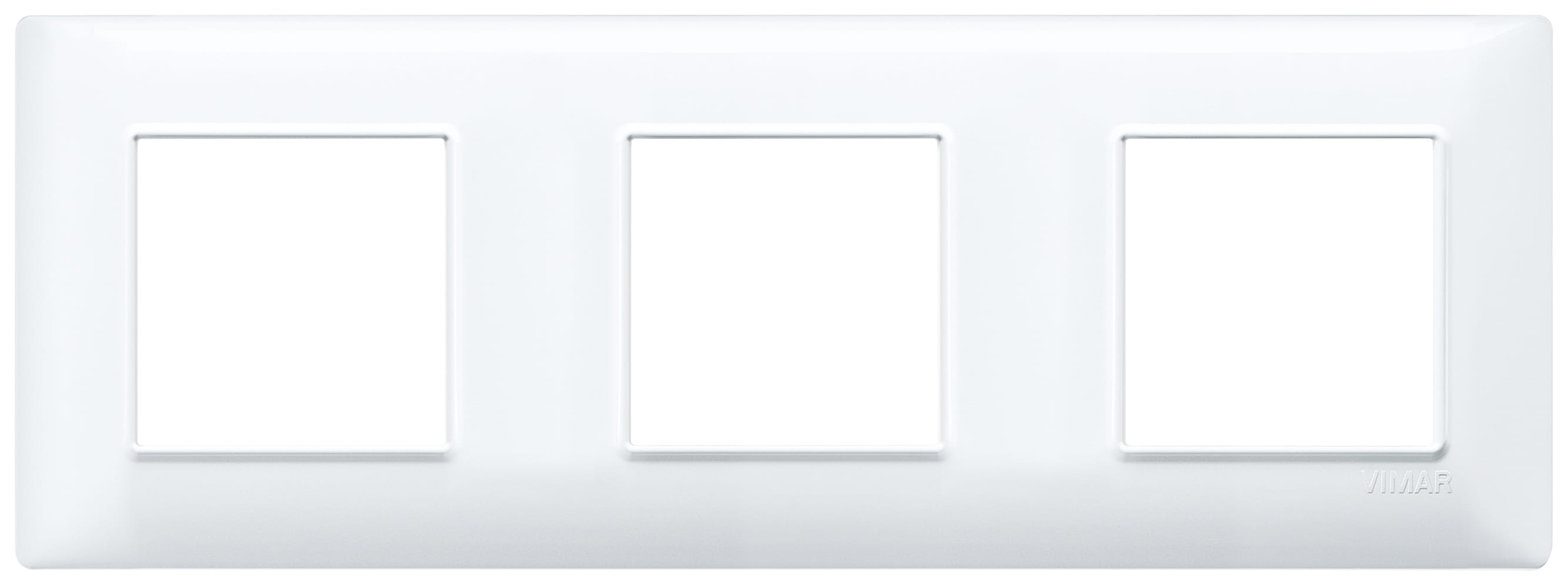 VIMAR - PLACCA 6M (2+2+2) INT71 BIANCO