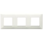 VIMAR - Placca 6 Moduli Interasse 71 Mm Avorio Tecnopolimero