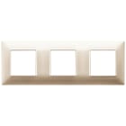 VIMAR - PLACCA 6M (2+2+2) INT71CHAMPAGNE OPACO