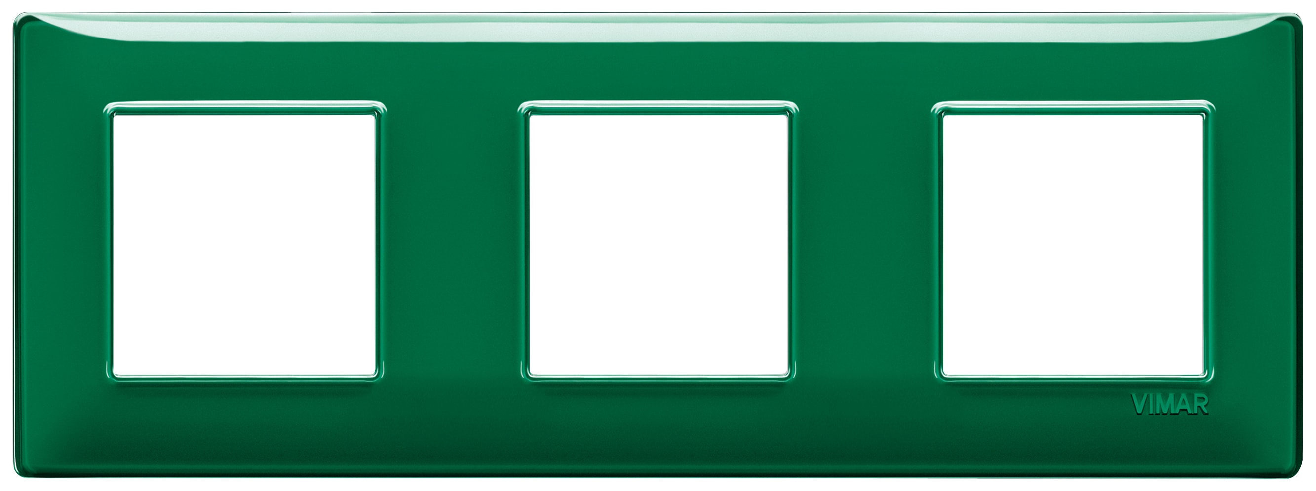 VIMAR - PLACCA 6M (2+2+2) INT71 REFLEX SMERALDO