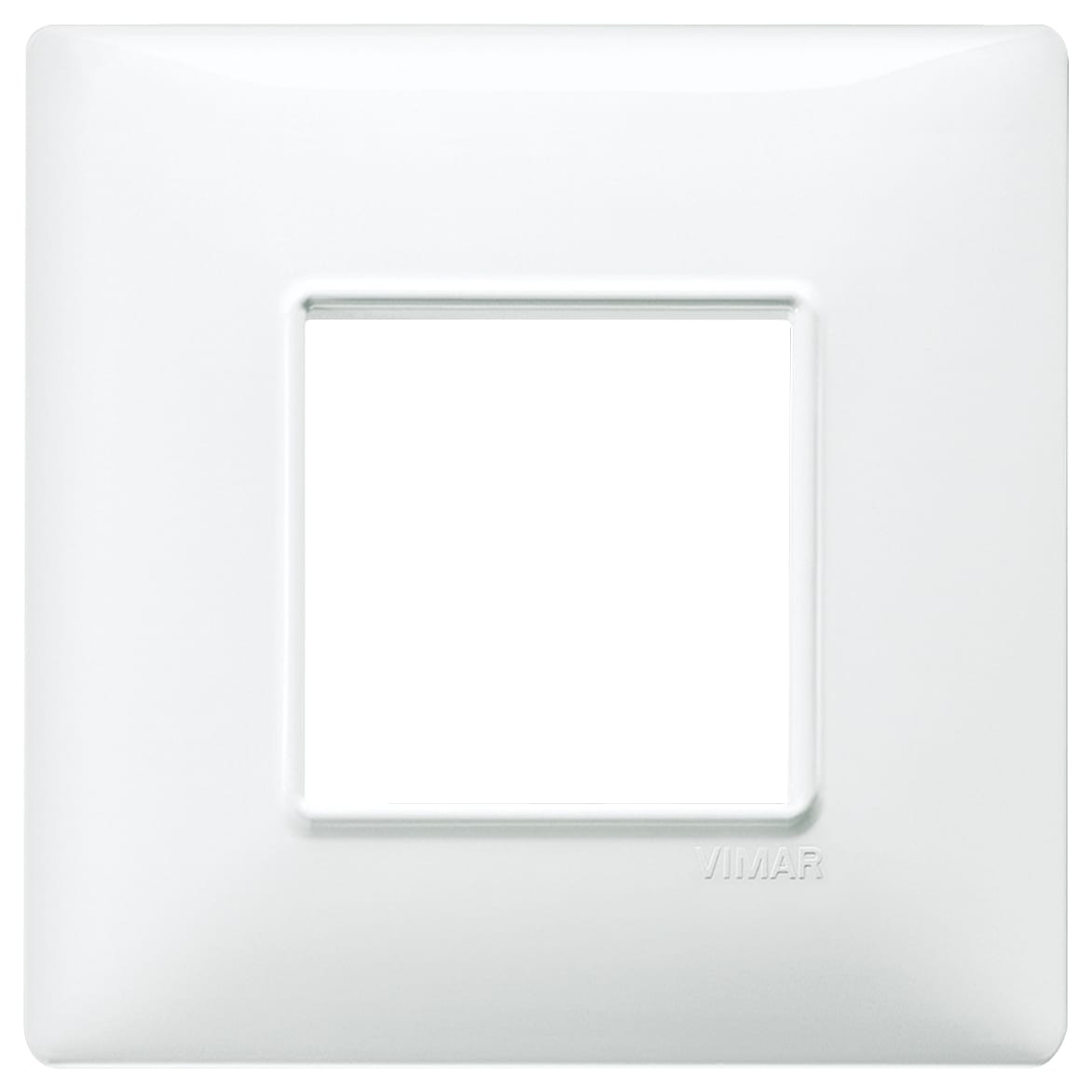 VIMAR - PLACCA 2M BS BIANCO
